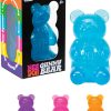 Schylling NeeDoh Gummy Bear - Sensory Fidget Toy with Jelly-Like Filling - 3.5″ Tall - Colors May Vary (Pack of 1)