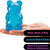 Schylling NeeDoh Gummy Bear - Sensory Fidget Toy with Jelly-Like Filling - 3.5″ Tall - Colors May Vary (Pack of 1) - Image 4