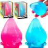 2 Packs Dream Squishy Drop Stress Balls for Adults Fidget Toys Adults. Fidgets Silicone Sensory Toys for Kids Autism. ADHD. Sensory Stress Relief Toys Birthday Day Gifts (Blue Pink) - Image 2